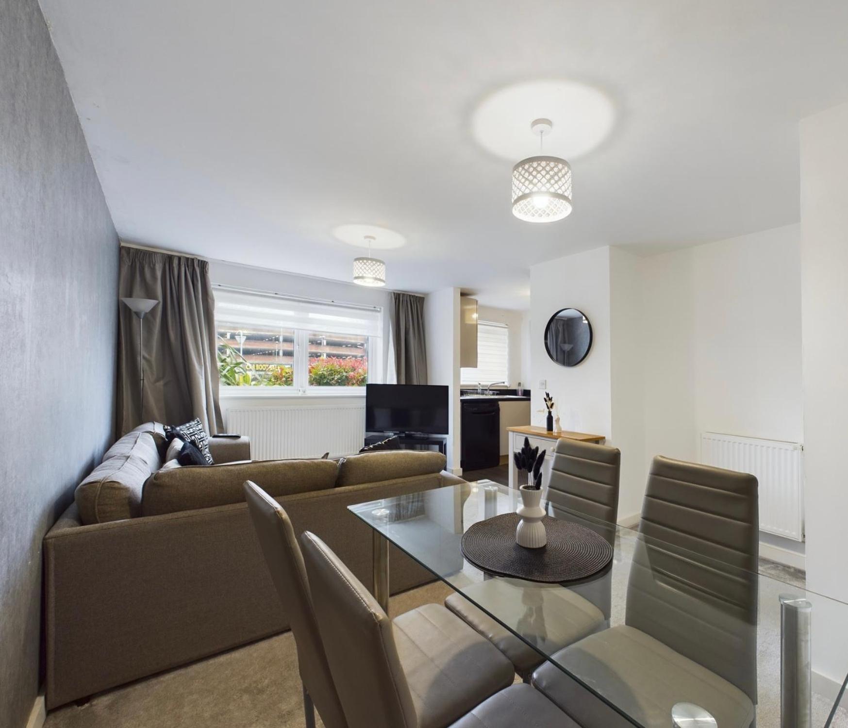 Modern 2 Bed City Apartment With Private Parking Swansea Exterior foto